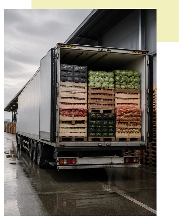 Перевозка плодоовощной продукции в Казань по цене от 5309 р. | Агросервис-Кзн